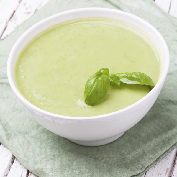 Dès 6/8 mois : Souper - Velouté de Courgettes à la Menthe et Pommes de terre à la crème Texture "Lisse" DLC 24/07/2024