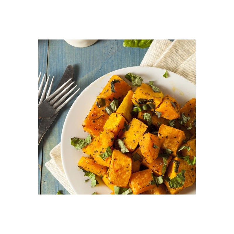 Dès 6/8 mois : Déjeuner - Courge aux petits oignons et persil, Pâtes à l'huile d'olive et sauté de poulet Texture "Lisse" DLC 01/05/2025