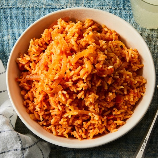Dès 6/8 mois : Déjeuner - Epinards à la tomate, riz aux poivrons et dos d'Eglefin Texture "Lisse" DLC 03/06/2025