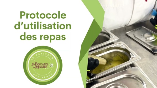 Vidéo Protocole de réchauffage des repas
